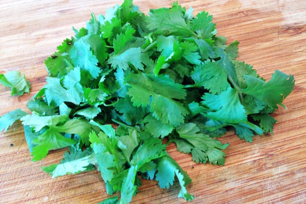 Add cilantro for guac 10