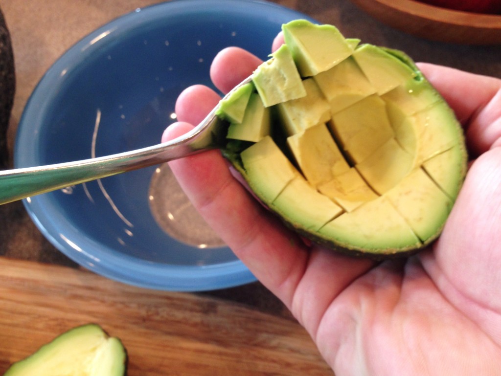 Cutting Avocados 3