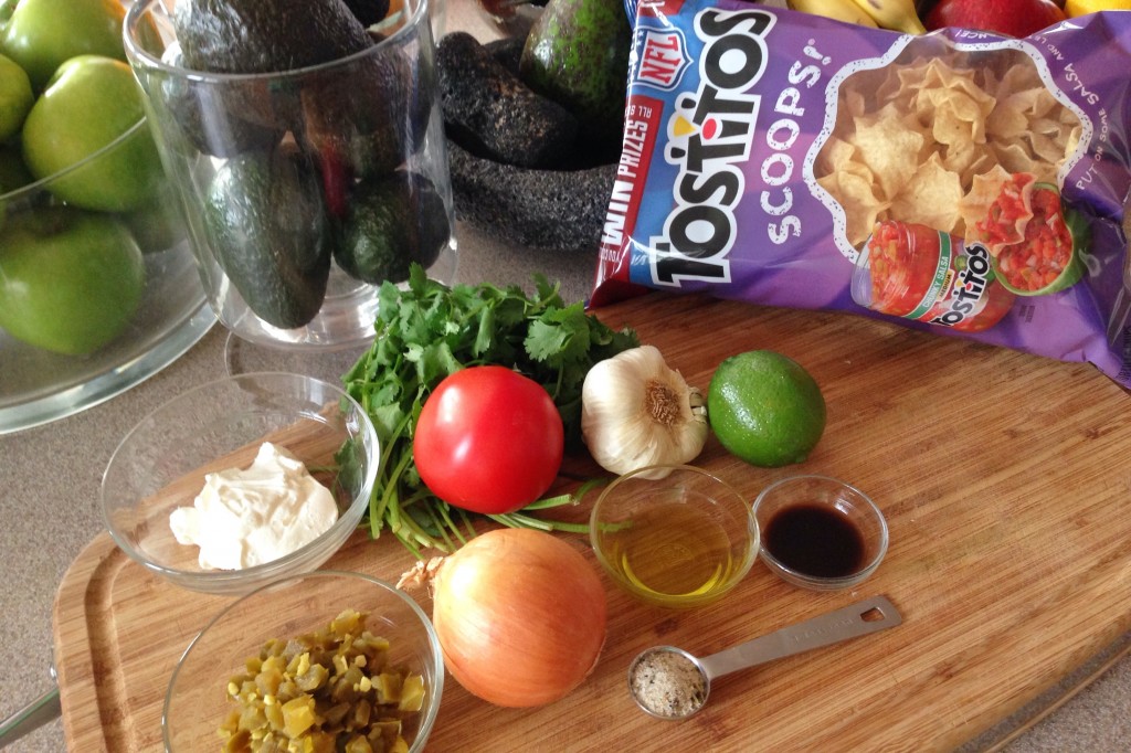 Ingredients for Guacamole