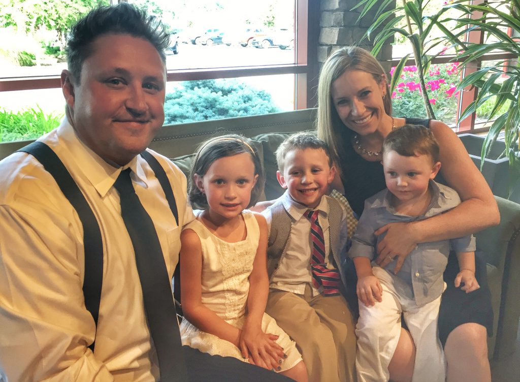 Kulp Family at wedding