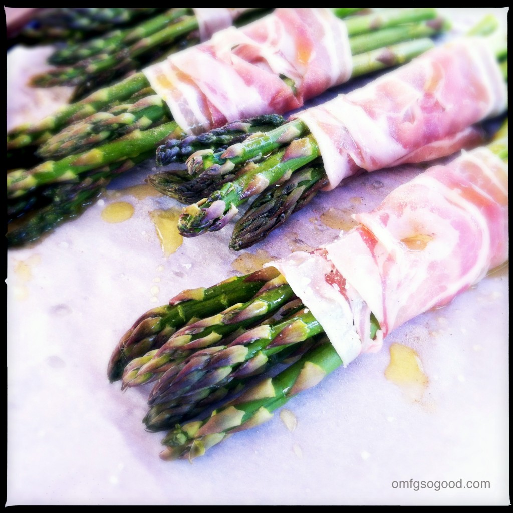 Pancetta Wrapped Asparagus
