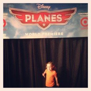 Ava Planes World Premiere sign