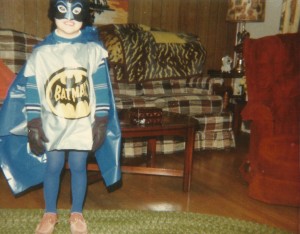 Adrian as batman halloween